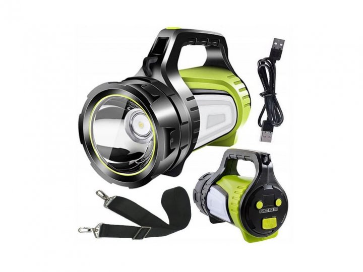 Портативний світлодіодний ліхтарик акумуляторний JS-881E 1200Lm 5000K